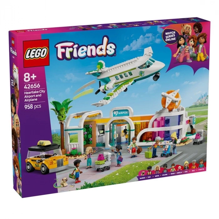 ÇOK SATAN 42656 Lego Friends Heartlake City Havaalanı parça + yaş