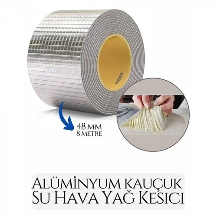 ÇOK SATAN 48 mm Su Hava Yağ Kesici İzolasyon Bandı 8 Metre