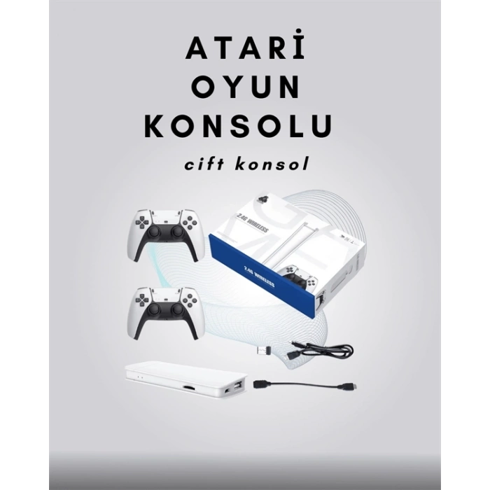 ÇOK SATAN 4K Destekli Bluetooth Retro Oyun Konsolu – M15 Modeli