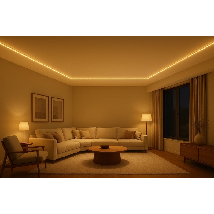 ÇOK SATAN 5 Metre CATA CT 4540 İç Mekan 12V 120 Ledli Şerit Led Amber