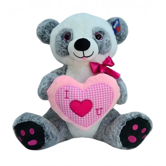 ÇOK SATAN 50 CM KALP TUTAN PANDA