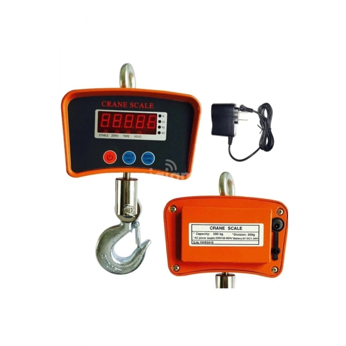 ÇOK SATAN 500 Kg Dijital Askılı Çengel Baskül Terazi - Yüksek Kapasiteli Hassas Tartım
