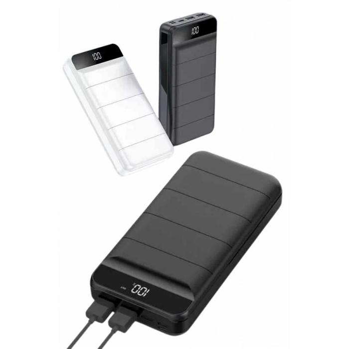 ÇOK SATAN 50.000 Mah Powerbank Turbo Hızlı Led Göstergeli Android İOS Uyumlu Taşınabilir Askılı