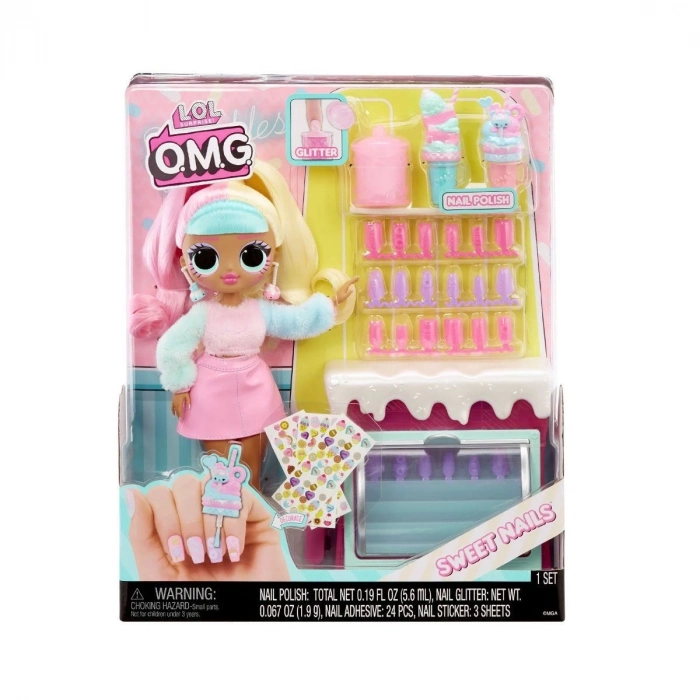 ÇOK SATAN 503781 L.O.L. O.M.G. Sweet Nails Candylicious Sprinkles Tatlı Dükkanı