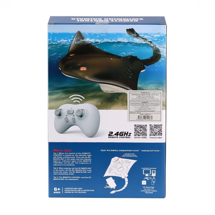 ÇOK SATAN 5106 Kumandalı Işıklı Vatoz Balığı - Stokta Olan Gönderilir