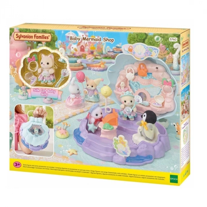 ÇOK SATAN 5760 Sylvanian Families Bebek Denizkızı Dükkanı +4 yaş