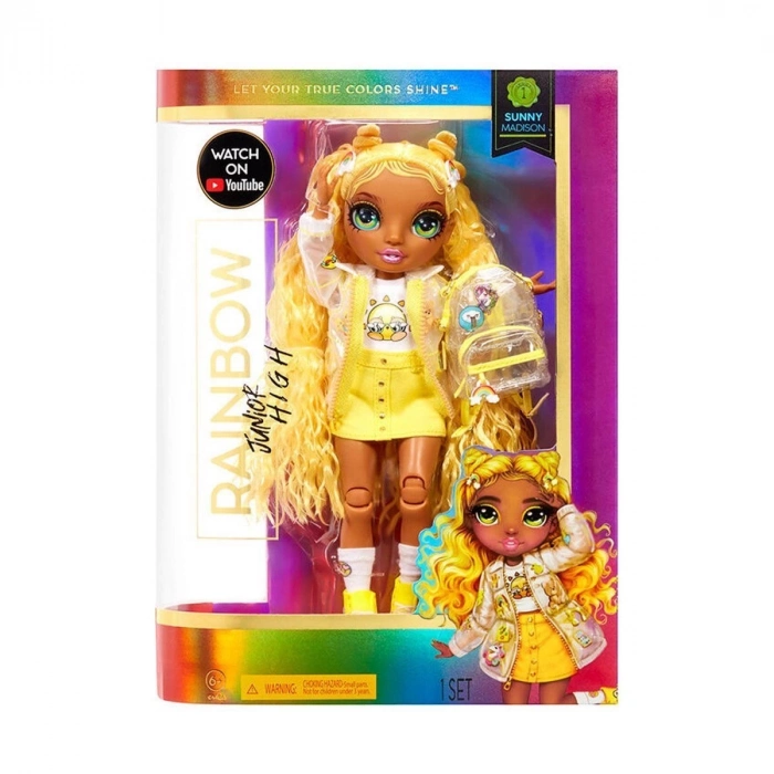ÇOK SATAN 579977 Rainbow High - Sunny Madison - Junior High 1. Seri +3 yaş