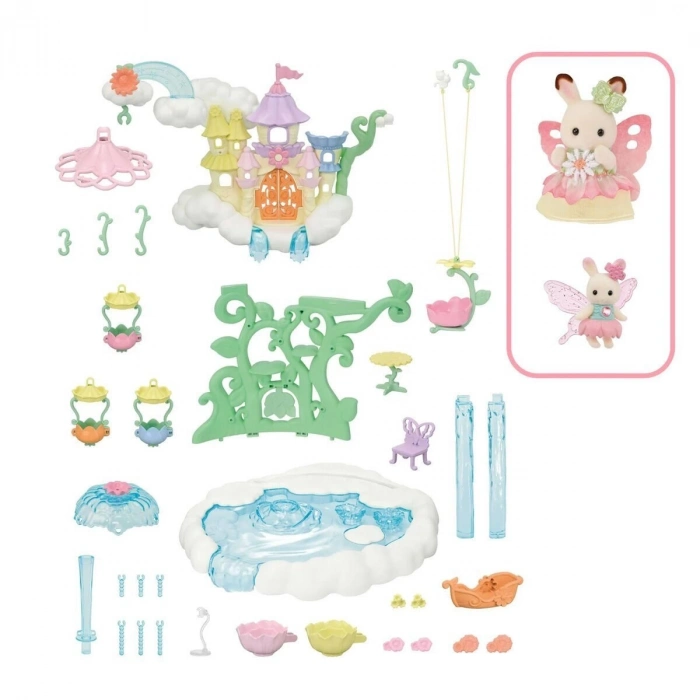 ÇOK SATAN 5815 Sylvanian Families Gökyüzü Masal Kalesi Oyun Seti +3 yaş