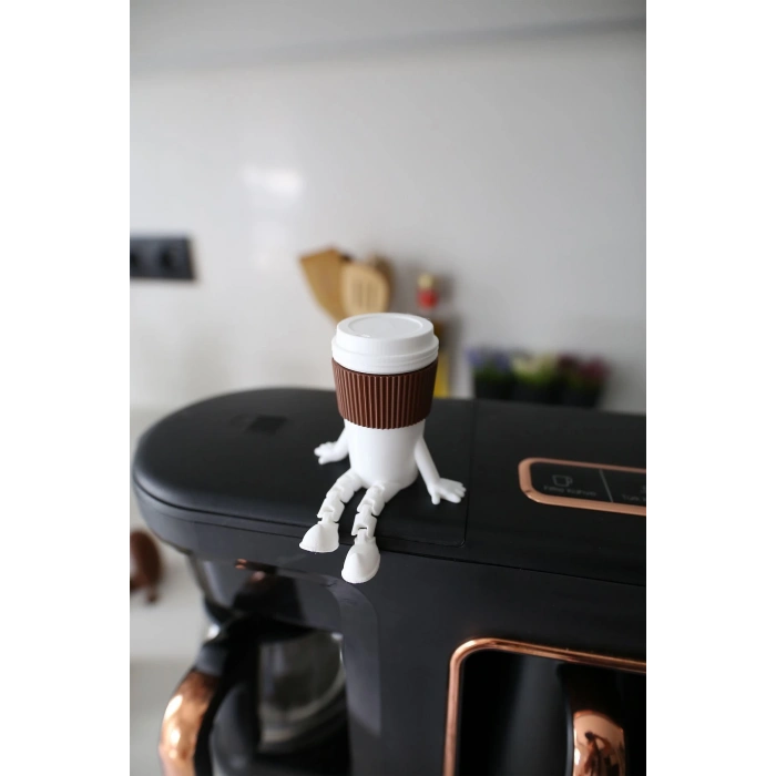 ÇOK SATAN 6lı Ayaklı Kahve Seti - Moka Pot - Kahve Tanesi - Çaydanlık - Cezve - Kahve Bardağı - Bardak