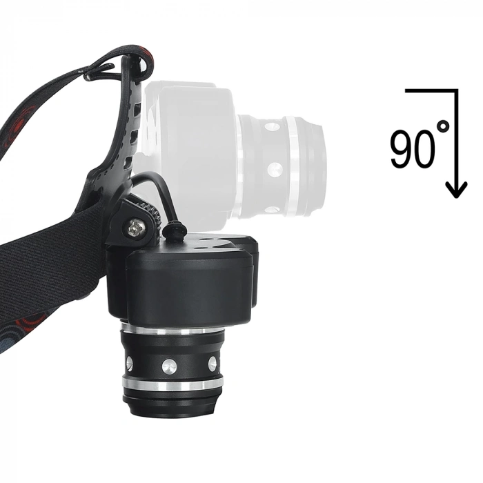 ÇOK SATAN 6000 Lümen 3 Başlık Şarjlı Kafa Lambası  Wt-630