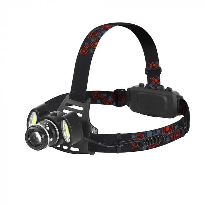 ÇOK SATAN 6000 Lümen 3 Başlık Şarjlı Kafa Lambası  Wt-630