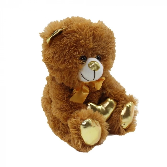 ÇOK SATAN 62500 Parlak Kalpli Peluş Ayı 30 cm