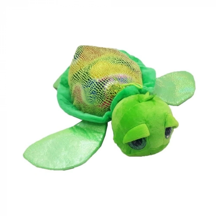 ÇOK SATAN 62551 35 cm İri Gözlü Karetta Kaplumbağa Peluş -1 adet fiyatıdır