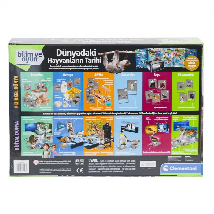 ÇOK SATAN 64093 Bilim ve Oyun - Dünyadaki Hayvanların Tarihi