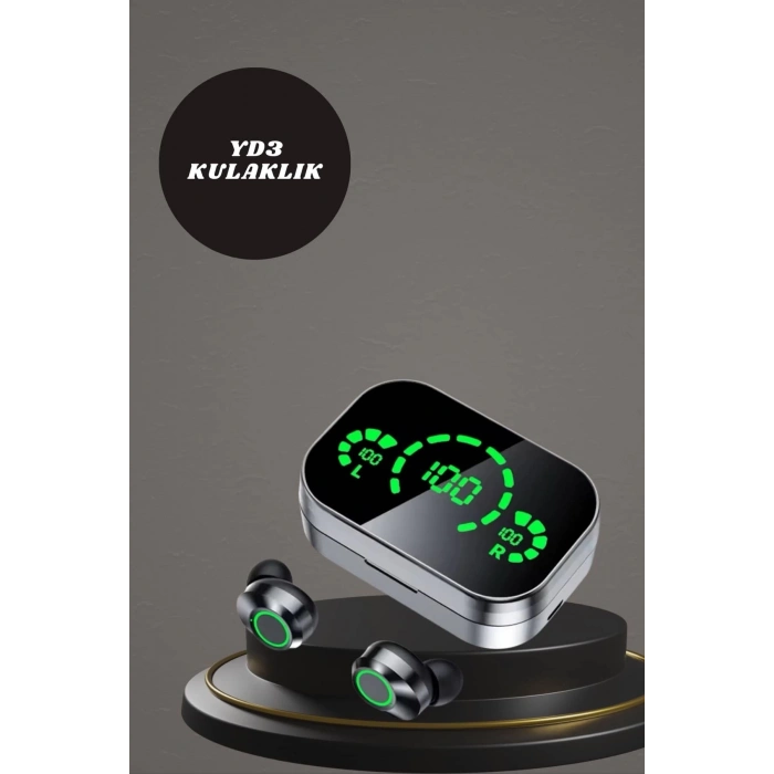 ÇOK SATAN 7 Kordonlu Akıllı Saat Ve Aynalı Bluetooth Kulaklık Powerbank Dijital Göstergeli