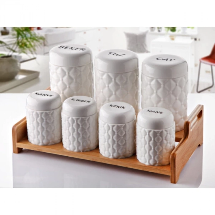 ÇOK SATAN 7li Standlı Baharat Seti