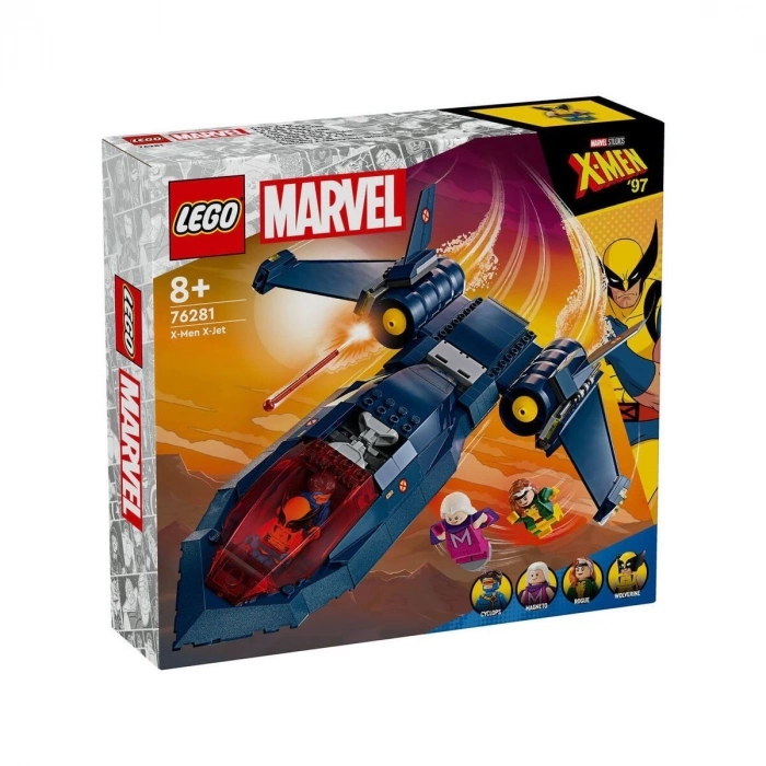 ÇOK SATAN 76281 LEGO® Marvel X-Men X-Jet 359 parça +8 yaş
