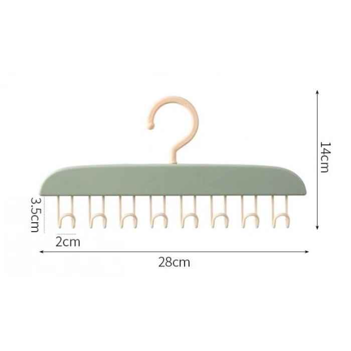 ÇOK SATAN 8 Kancalı Çok Amaçlı Yapışkanlı Askı