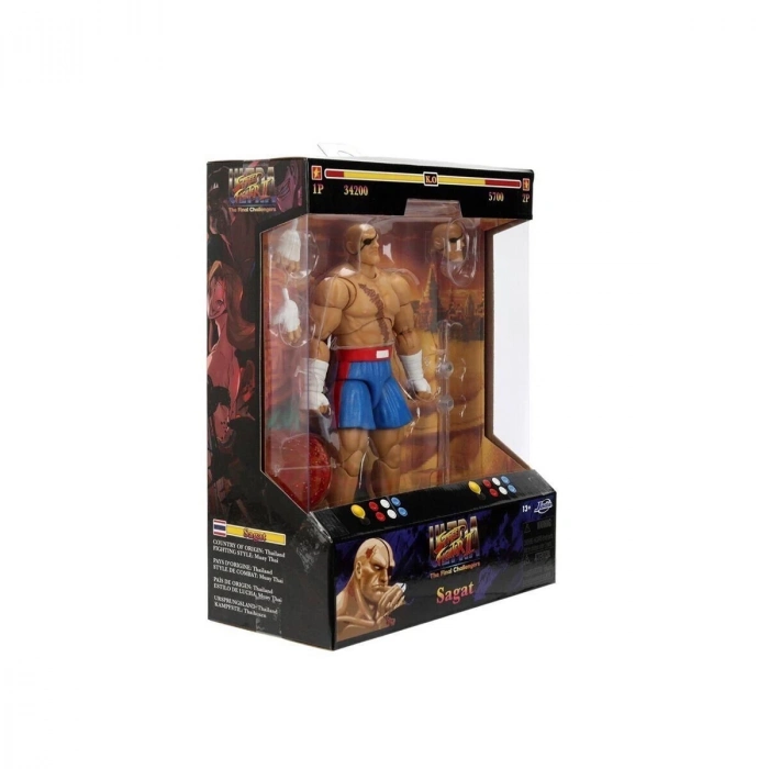 ÇOK SATAN 9335171314R00 Street Fighter II Sagat 7 5Figure