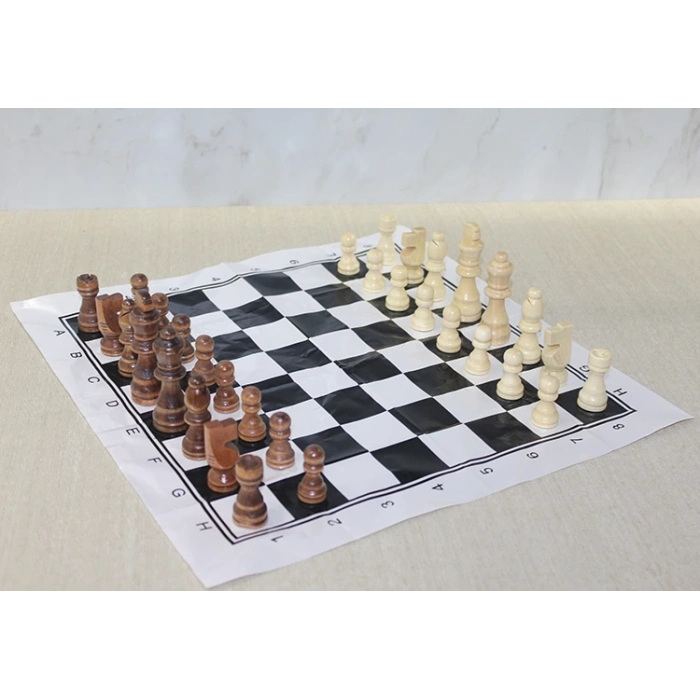 ÇOK SATAN Ahşap Satranç Taşı 10 Cm