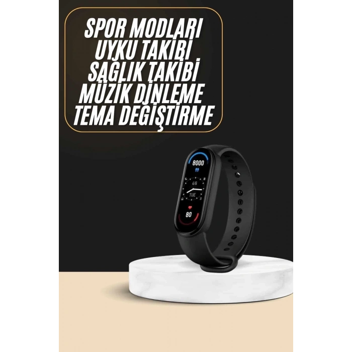 ÇOK SATAN Akıllı Bileklik Android ve İOS Uyumlu Bildirim ve Çağrı Görme Spor Takibi