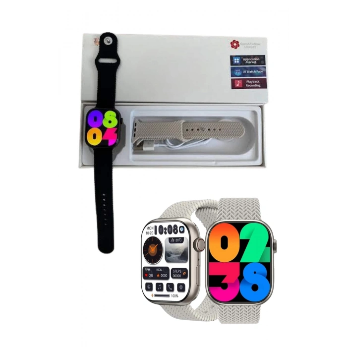 ÇOK SATAN Akıllı Kol Saat Amoled Ekran Android ve İOS Uyumlu Arama Konuşma