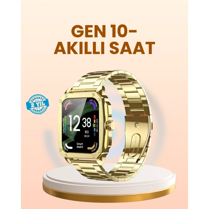 ÇOK SATAN Akıllı Saat Bluetooth Çağrı ve Bildirim Kontrol Sağlık Takipli