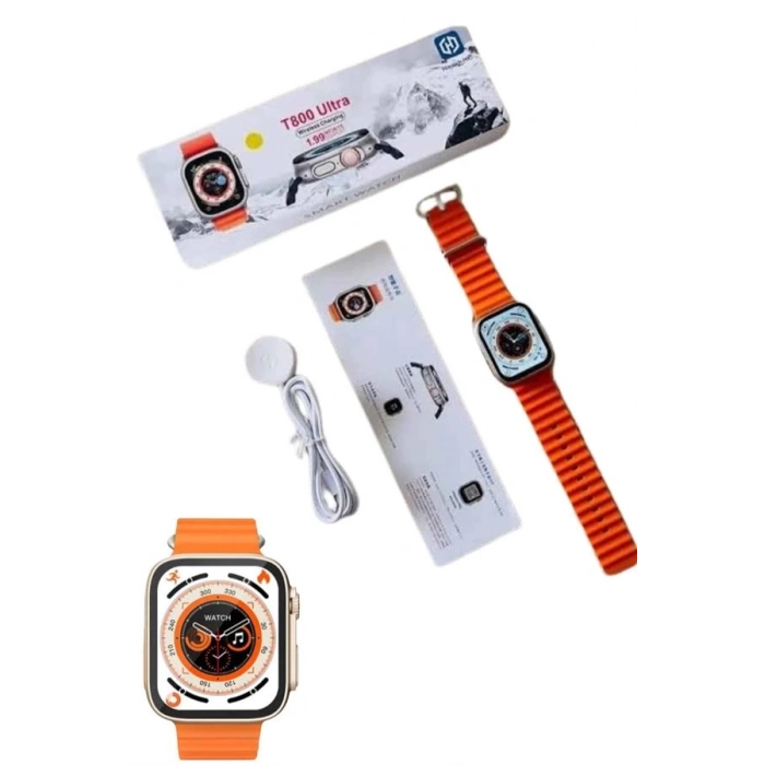 ÇOK SATAN Akıllı Saat Kordon Hediyeli Güçlü Batarya Kapasiteli Titreşimli Bildirim Görme Unisex