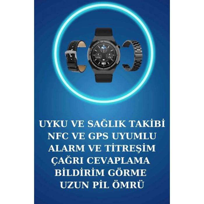 ÇOK SATAN Akıllı Saat ve Kulaklık Seti Bildirim Görme Arama Cevaplama ANC Özelliği