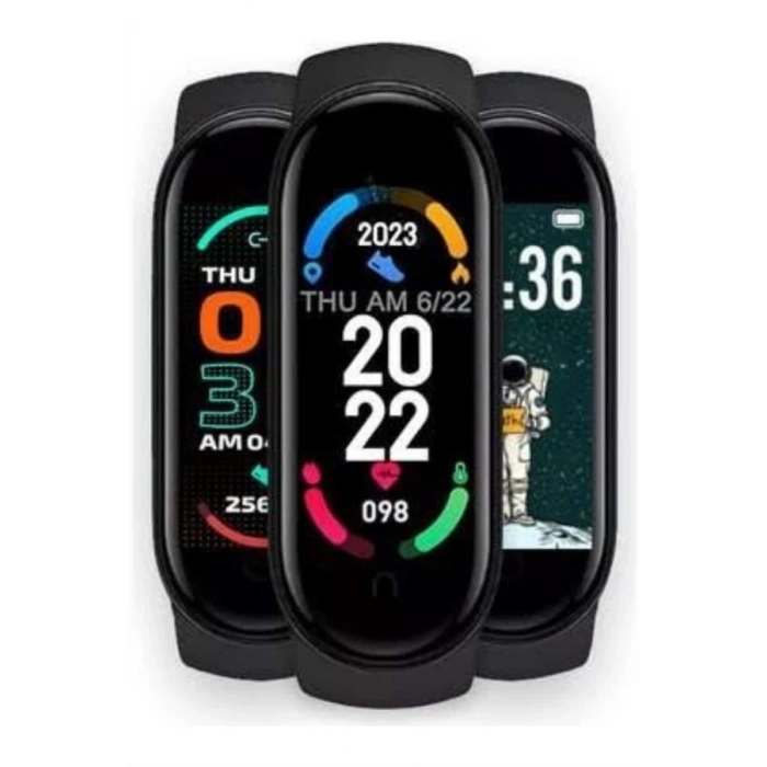 ÇOK SATAN Akıllı Uyumlu Bileklik M6 Adımsayar Spor Modları Çağrı Görme Türkçe Menü