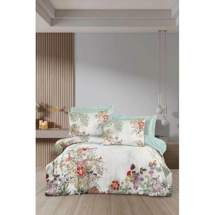 ÇOK SATAN Altınbaşak Creaforce Sora Mist Çift Kişilik Nevresim Takımı