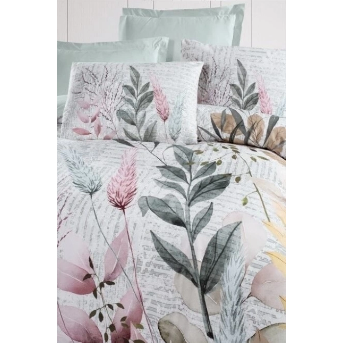 ÇOK SATAN Altınbaşak Creaforce Vivida Mist Çift Kişilik Nevresim Takımı