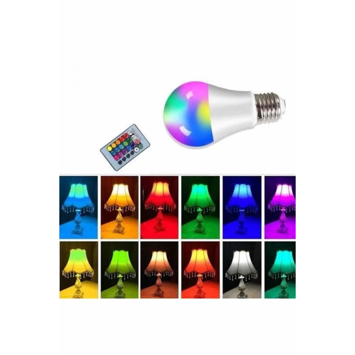 ÇOK SATAN Ambiyans Aydınlatma RGB Led Lamba Kumandalı Renk Değiştirebilen