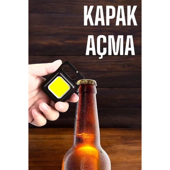 ÇOK SATAN Anahtarlık Çok Amaçlı Mıknatıslı Taşınabilir Işık Led Şarjlı