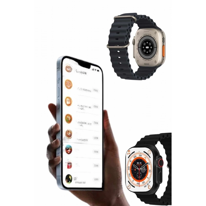 ÇOK SATAN Android ve İOS Uyumlu Arama Konuşma Yapabilen Akıllı Saat