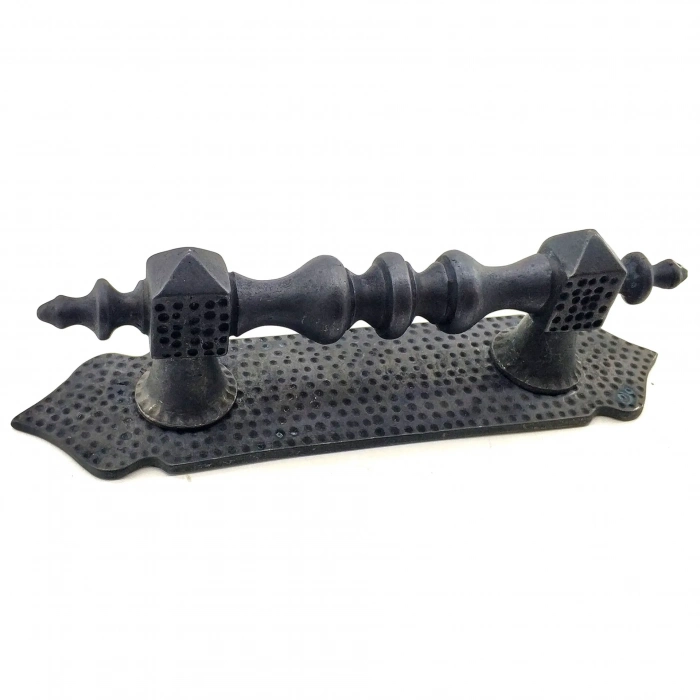 ÇOK SATAN Antika Tarz Dekoratif Pirinç Ağır Kapı Çekme Kolu - 280x65 Mm, Oksit