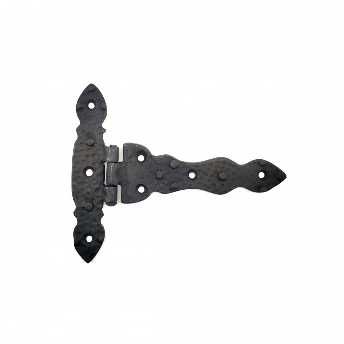 ÇOK SATAN Antika Tarz Dekoratif Pirinç Kuyruklu Düğmeli Menteşe No2 - 138x167 mm, Oksit