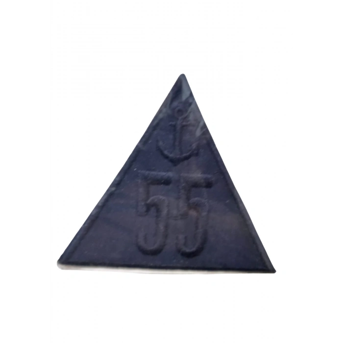 ÇOK SATAN Aplike Ütü İle Yapışan Üçgen Çapa 55 Arma 5x4 cm
