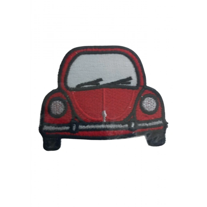 ÇOK SATAN Aplike Ütü İle Yapışan Vosvos Kırmızı Arma 3 cm