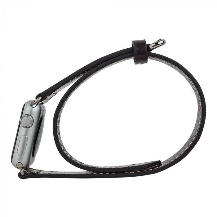 ÇOK SATAN Apple Watch Uyumlu Deri Kordon 38-40-41mm DT RST1