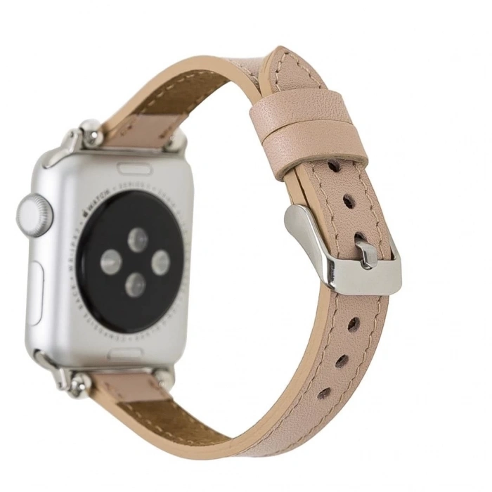ÇOK SATAN Apple Watch Uyumlu Deri Kordon 38-40-41mm Ferro NU01N