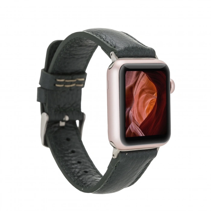 ÇOK SATAN Apple Watch Uyumlu Deri Kordon 38-40-41mm FL13