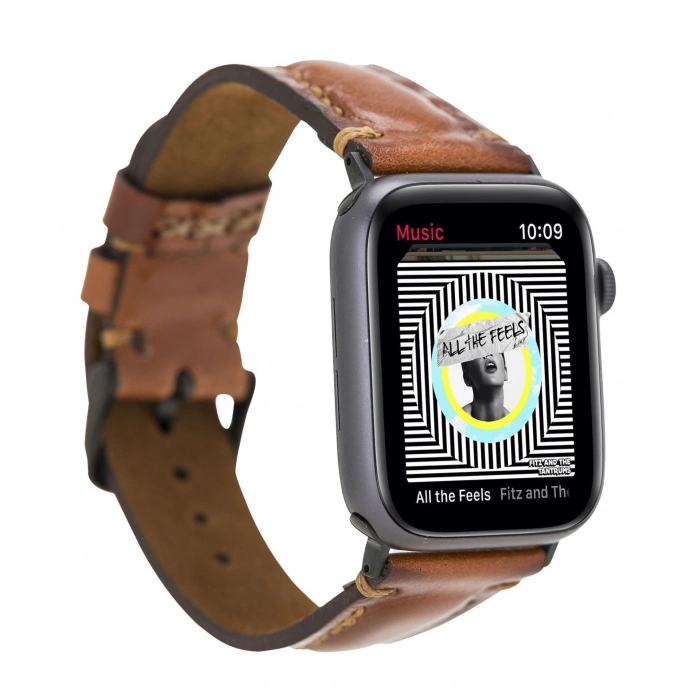 ÇOK SATAN Apple Watch Uyumlu Deri Kordon 38-40-41mm RST2EF Avila