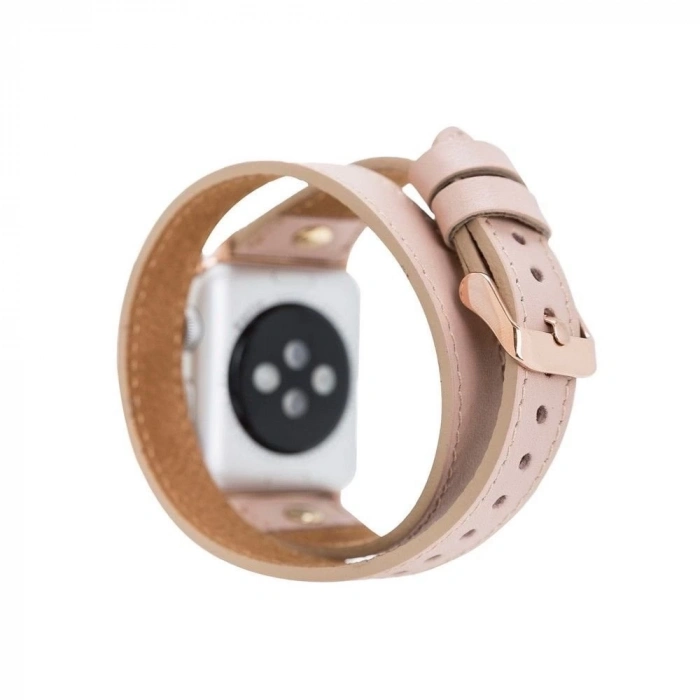 ÇOK SATAN Apple Watch Uyumlu Deri Kordon 38-40-41mm Slim DTGT NU1