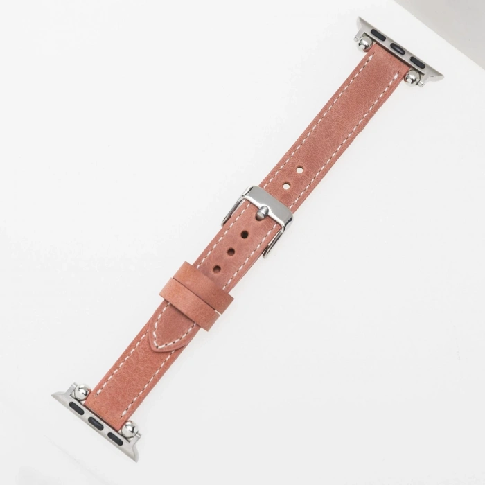 ÇOK SATAN Apple Watch Uyumlu Deri Kordon 38-40-41mm Slim G17