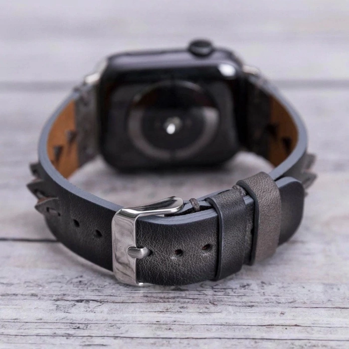 ÇOK SATAN Apple Watch Uyumlu Deri Kordon 42-44-45mm Boras VS4EF