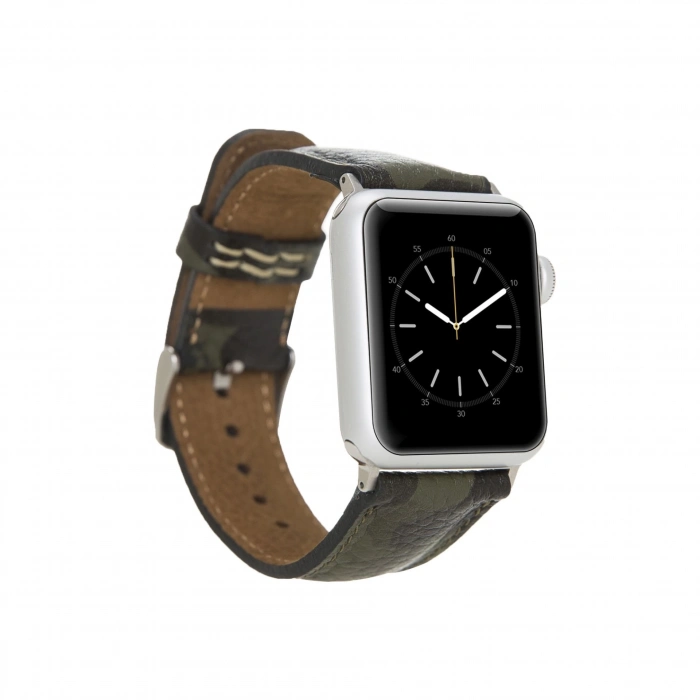 ÇOK SATAN Apple Watch Uyumlu Deri Kordon 42-44-45mm KF04N