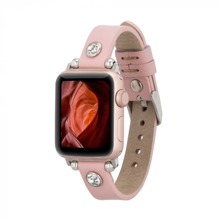 ÇOK SATAN Apple Watch Uyumlu Deri Kordon Visby 38-40-41mm NU2