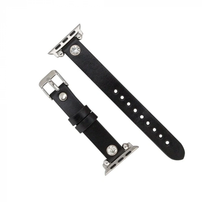 ÇOK SATAN Apple Watch Uyumlu Deri Kordon Visby 38-40-41mm RST1