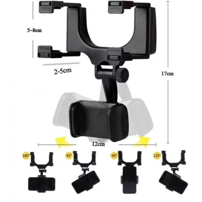 ÇOK SATAN Araba Dikiz Aynasına Takılan Telefon Tutucu CM-219